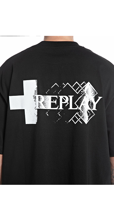 REPLAY X MAR＋IN GARRI&times; コラボTシャツ 詳細画像